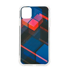 Minimalist Abstract Shaping Abstract Digital Art Minimalism Iphone 11 Tpu Uv Print Case by Semog4