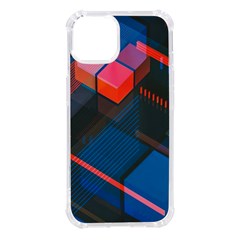 Minimalist Abstract Shaping Abstract Digital Art Minimalism Iphone 14 Tpu Uv Print Case by Semog4