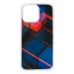 Minimalist Abstract Shaping Abstract Digital Art Minimalism Iphone 14 Pro Max Tpu Uv Print Case by Semog4