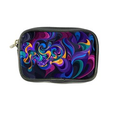 Colorful Waves Abstract Waves Curves Art Abstract Material Material Design Coin Purse by Semog4