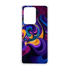 Colorful Waves Abstract Waves Curves Art Abstract Material Material Design Samsung Galaxy S20 Ultra 6 9 Inch Tpu Uv Case