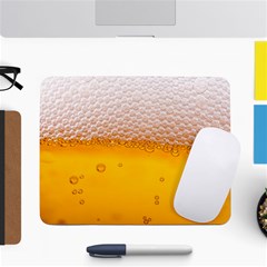 Beer Texture Liquid Bubbles Small Mousepad by Semog4