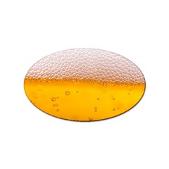 Beer Texture Liquid Bubbles Sticker Oval (10 Pack) by Semog4