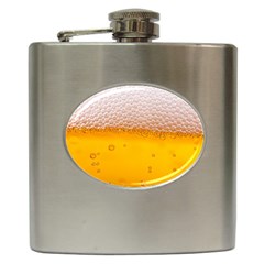 Beer Texture Liquid Bubbles Hip Flask (6 Oz) by Semog4