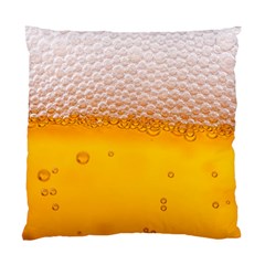 Beer Texture Liquid Bubbles Standard Cushion Case (one Side) by Semog4