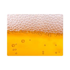 Beer Texture Liquid Bubbles Premium Plush Fleece Blanket (mini)