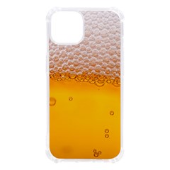 Beer Texture Liquid Bubbles Iphone 13 Tpu Uv Print Case