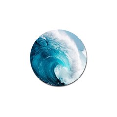 Tsunami Big Blue Wave Ocean Waves Water Golf Ball Marker (10 Pack) by Semog4