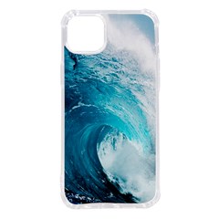 Tsunami Big Blue Wave Ocean Waves Water Iphone 14 Plus Tpu Uv Print Case by Semog4