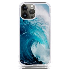 Tsunami Big Blue Wave Ocean Waves Water Iphone 13 Pro Max Tpu Uv Print Case