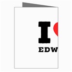 I love edward Greeting Cards (Pkg of 8) Right