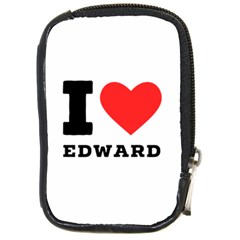 I Love Edward Compact Camera Leather Case by ilovewhateva