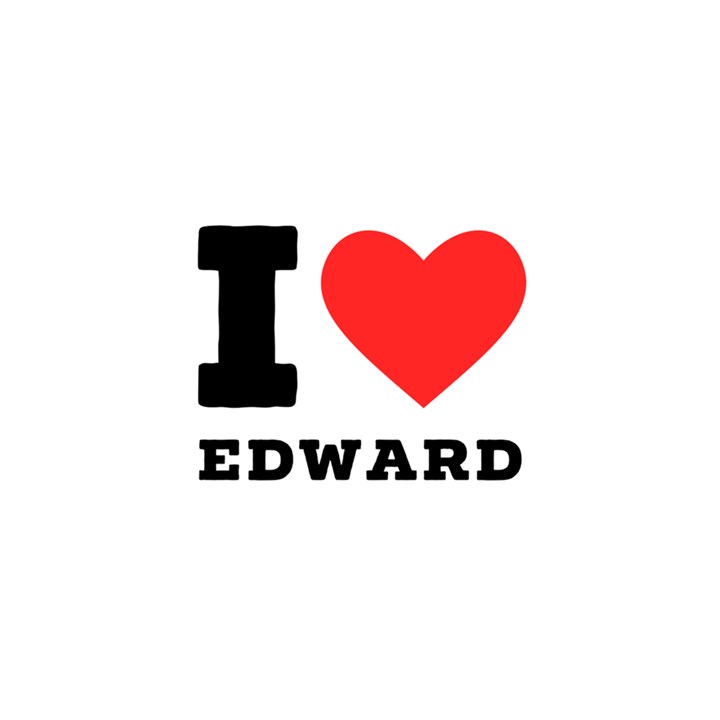 I love edward Play Mat (Square)