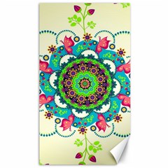 Mandala Flowers Abstract Butterflies Floral Pattern Summer Canvas 40  X 72  by Semog4