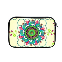 Mandala Flowers Abstract Butterflies Floral Pattern Summer Apple Macbook Pro 13  Zipper Case by Semog4