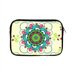 Mandala Flowers Abstract Butterflies Floral Pattern Summer Apple Macbook Pro 15  Zipper Case by Semog4