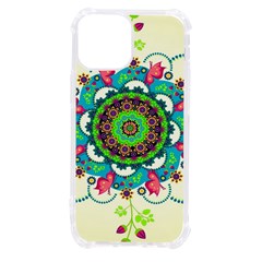 Mandala Flowers Abstract Butterflies Floral Pattern Summer Iphone 13 Mini Tpu Uv Print Case