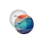 Artistic Wave Sea 1.75  Buttons Front