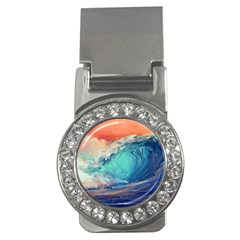 Artistic Wave Sea Money Clips (cz)  by Semog4