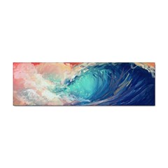 Artistic Wave Sea Sticker (bumper) by Semog4