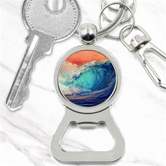 Artistic Wave Sea Bottle Opener Key Chain by Semog4