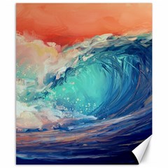 Artistic Wave Sea Canvas 8  X 10  by Semog4