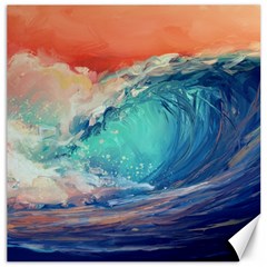 Artistic Wave Sea Canvas 12  X 12  by Semog4