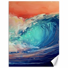 Artistic Wave Sea Canvas 18  X 24  by Semog4