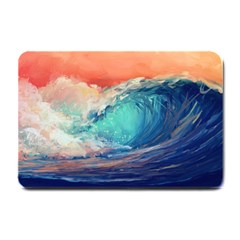 Artistic Wave Sea Small Doormat by Semog4