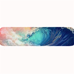 Artistic Wave Sea Large Bar Mat by Semog4