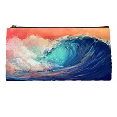 Artistic Wave Sea Pencil Case by Semog4