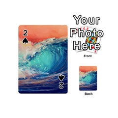 Artistic Wave Sea Playing Cards 54 Designs (mini) by Semog4