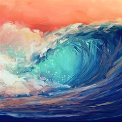 Artistic Wave Sea Play Mat (square) by Semog4