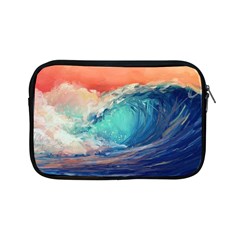 Artistic Wave Sea Apple Ipad Mini Zipper Cases by Semog4