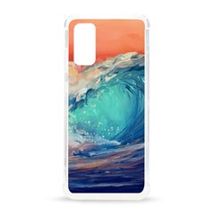 Artistic Wave Sea Samsung Galaxy S20 6 2 Inch Tpu Uv Case