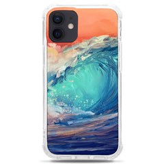 Artistic Wave Sea Iphone 12 Mini Tpu Uv Print Case	