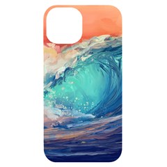 Artistic Wave Sea Iphone 14 Black Uv Print Case