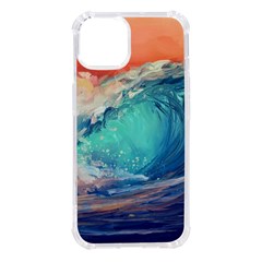 Artistic Wave Sea Iphone 14 Tpu Uv Print Case