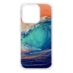 Artistic Wave Sea Iphone 14 Pro Tpu Uv Print Case