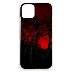 Dark Forest Jungle Plant Black Red Tree Iphone 12/12 Pro Tpu Uv Print Case