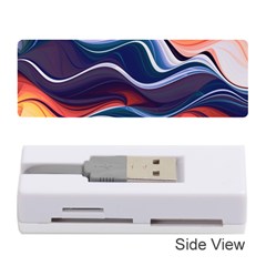 Wave Of Abstract Colors Memory Card Reader (stick) by Semog4