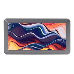 Wave Of Abstract Colors Memory Card Reader (mini) by Semog4