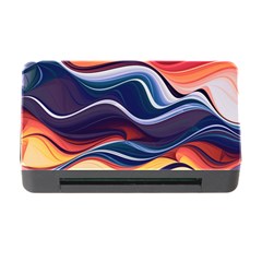 Wave Of Abstract Colors Memory Card Reader With Cf by Semog4