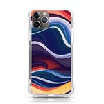 Wave Of Abstract Colors iPhone 11 Pro 5.8 Inch TPU UV Print Case Front