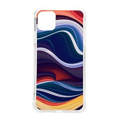 Wave Of Abstract Colors Iphone 11 Pro Max 6 5 Inch Tpu Uv Print Case