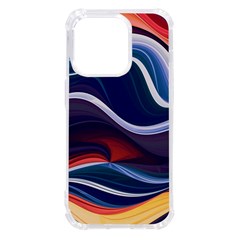 Wave Of Abstract Colors Iphone 14 Pro Tpu Uv Print Case by Semog4