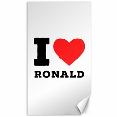 I Love Ronald Canvas 40  X 72  by ilovewhateva