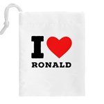 I love ronald Drawstring Pouch (4XL) Back