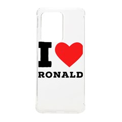 I Love Ronald Samsung Galaxy S20 Ultra 6 9 Inch Tpu Uv Case