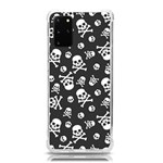 Skull-crossbones-seamless-pattern-holiday-halloween-wallpaper-wrapping-packing-backdrop Samsung Galaxy S20Plus 6.7 Inch TPU UV Case Front